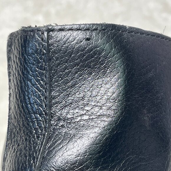 Dr. Martens Men's Black Leather Rocco Ankle Boot Buckle Shoes Size 12M - Picture 8 of 13